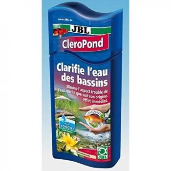 Acondicionador de Agua JBL CleroPond 500ml para Estanques de hasta 10.000 Litros