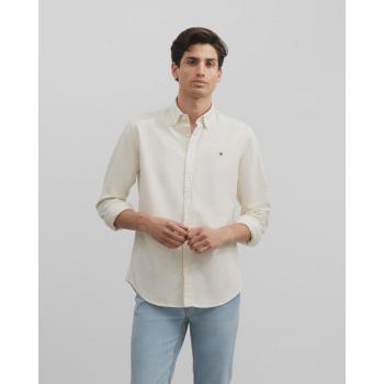 Camisa sport oxford raya amarillo para Hombre