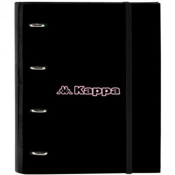 Carpeta de 4 anillas con recambio Kappa Silver Pink