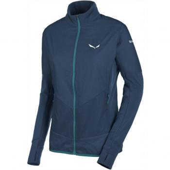 SALEWA Pedroc PTC Alpha W JKT Chaqueta, Mujer, Azul