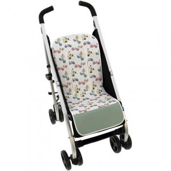 Colchoneta o funda para silla de paseo reversible Rosy Fuentes