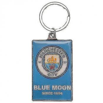 Llavero de lujo Manchester City FC Azul One Size