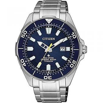 Citizen Reloj Analógico para Hombre de Cuarzo con Correa en Titanio BN0201-88L