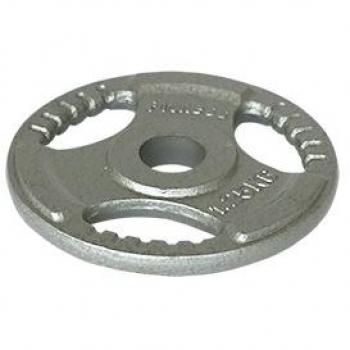 Disco de Hierro Softee con Agarre 20 kg Gris