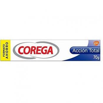 Corega Acción Total Crema Fijadora para Prótesis Dentales - 70 g