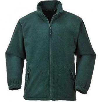 Polar Grueso Portwest Argyll de Hombre, Color Verde Botella, Talla Mediana, Protección contra Todo Tiempo Atmosférico