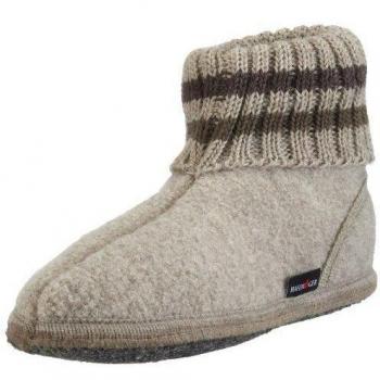 Haflinger Paul 631051 - Zapatillas de casa unisex, Gris, 39
