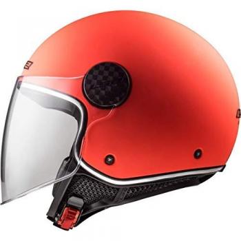 LS2 Casco de moto OF558 SPHERE LUX MATT Naranja, Naranja, XL