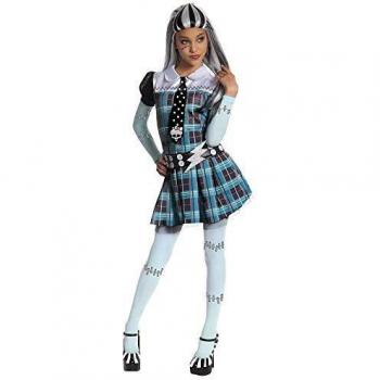 Monster High - Disfraz de Frankie Stein para niña, infantil 3-4 años
