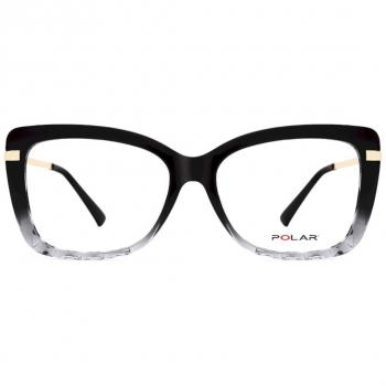 Polar 7500 With Clip-On 53 Armazones y Lentes Recetados para Hombre Negros