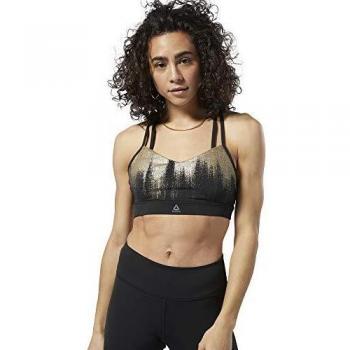Reebok Os Hero Strappy-Holiday Sujetador Deportivo, Mujer, Black, S