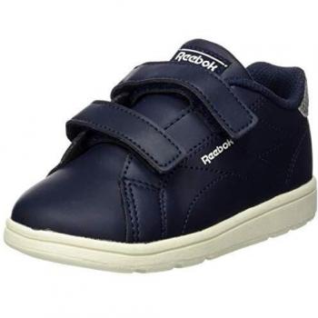 Reebok RBK Royal Complete CLN Alt 2.0, Zapatillas de Deporte Boys, Collegiate Navy/Chalk/None, 18 EU