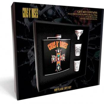GB Eye Limited Cross Juego de petaca, 200 milliliters, Negro