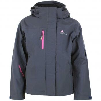 Peak Mountain Galani Girl's Parka with Insulation and Water-Resistant Fabric