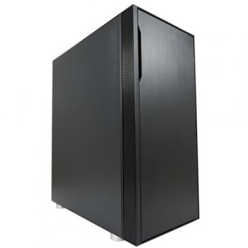 Carcasa PC Midi Tower LC-Power 8000B - ATX, E-ATX, Mini-ITX, mATX, Negro, 1x USB-C y 2x USB-A