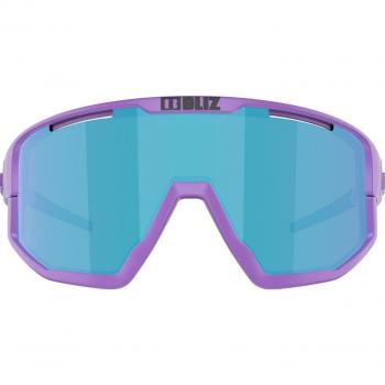 Bliz Fusion Sport Sunglasses - Matte Purple with Blue Accents