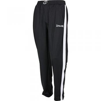Spalding Evolution II Classic Pants Pantalones De Entrenamiento, Hombre, Negro/Blanco, 140