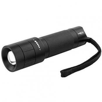 Ansmann LED de tachenlampe, aluminio, negro, 12.3 x 3.4 x 3.4 cm