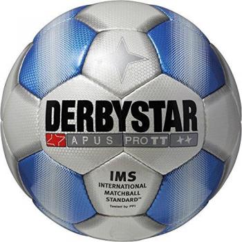 Derbystar Apus Pro TT - Balón de fútbol para Entrenamiento Azul Blanco, Azul Talla:5