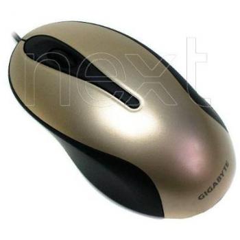 Gigabyte M5100 V2 - Ratón óptico, USB, 800 DPI, color dorado