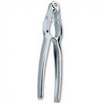 IRIS Rompenueces Macizo zamak Cromado, Acero Inoxidable
