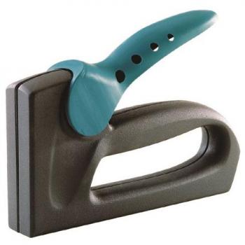 Wolfcraft 7078000 7078000-1tacocraft P 10 Grapadora Manual de plástico, para Grapas 4-10 mm Tipo 053, 4-10mm