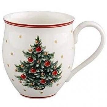 Villeroy & Boch Toy's Delight Mug, White/Red