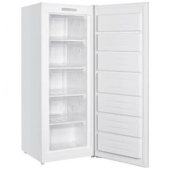 Congelador Vertical Benavent CVBH8448 de 143 cm, capacidad de 200 litros, eficiencia energética clase A+, 6 compartimentos ajustables, sistema de refrigeración por ventilación, control de temperatura mecánico y diseño en color