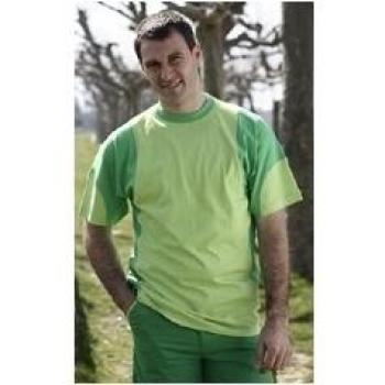 Camiseta manga corta algodon verde juba 935 tm