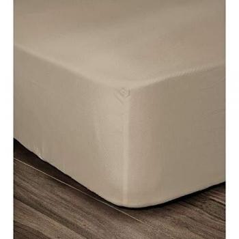 Sábana Bajera Ajustable Lovely Home Beige 180 x 200