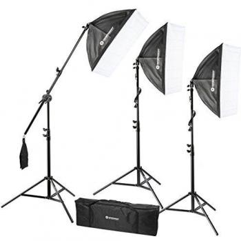 BRESSER BR-2240 Set de Iluminación de Luz Diurna 1875W