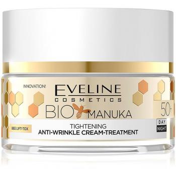 Crema Facial Reafirmante Bio Manuka Día/Noche 50+ Eveline Cosmetics 50 ml