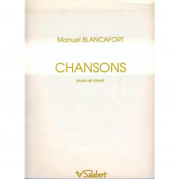 BLANCAFORT M. - Chansons para Canto y Piano