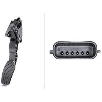 Sensor de posición del pedal del acelerador HELLA 6PV 009 978-761