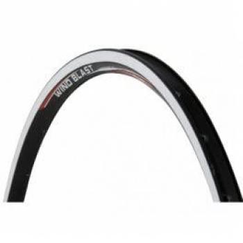 Llanta de carretera Massi Corsa Wind Blast Disc negra y ligera