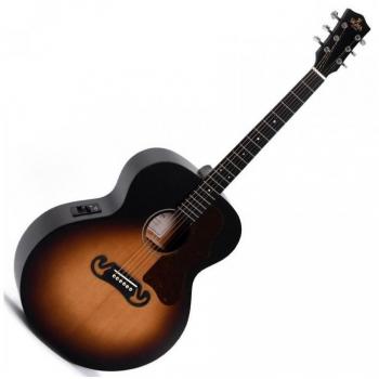 Sigma GJM-SGE+ Electro Acoustic Grand Jumbo Sunburst Guitar