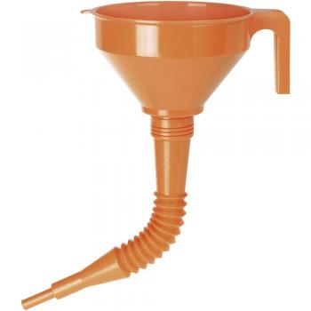 Embudo de polietileno con asa y flexible de 160x470mm