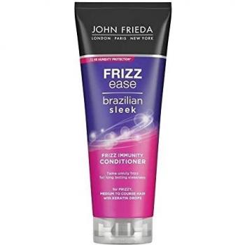 John Frieda Acondicionador Brazilian Sleek | Mascarilla Alisadora y Antiencrespamiento | Alisado Suave