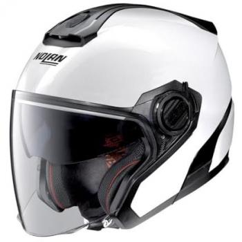 Nolan Casco Jet N40-5 Special N-Com Blanco Puro 2023 XL