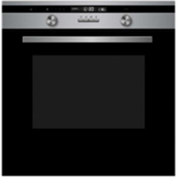 Horno multifunción Midea MCO6070PMA con guía telescópica, acabado en inox, función turbo