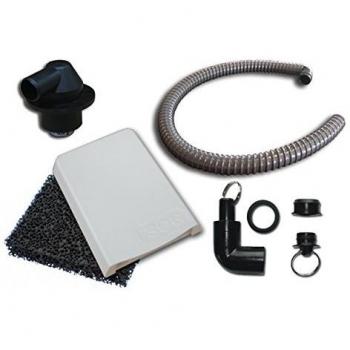 Sistema de Ventilación SOG Tipo A para Inodoros Químicos Thetford C2, C3 y C4 - Color Blanco