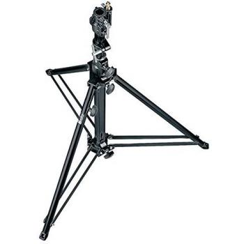 Soporte de Estudio Alumínico Follow Spot Manfrotto 070BU, Negro (147 cm, 18 kg)