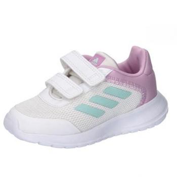 Zapatillas Adidas Tensaur Run 2.0 CF I para Kids, multideporte, color FTWR White Semi Flash Aqua Bliss Lila, talla 22 EU