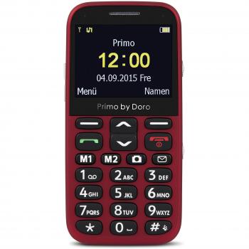 Doro Primo 366 2.3 87g Rojo - Teléfono móvil