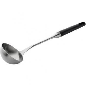 Zwilling TWIN PURE BLACK - Cucharón servir, acero inoxidable con mango en acero, 380 milímetros