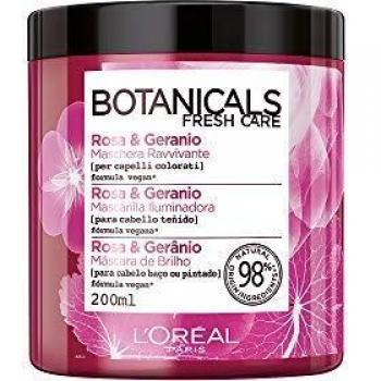 L'Oreal Paris Botanicals Mascarilla Remedio de Brillo, para cabellos opacos o teñidos - 200 ml
