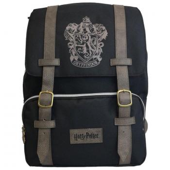 Mochila Vintage Harry Potter Gryffindor Negra Modelo 93452