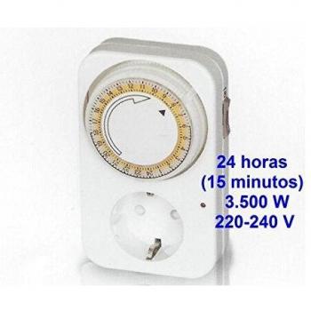 Temporizador Homepluss Analogico 24 Horas 230 Voltios