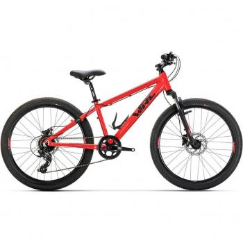 Bicicleta Junior WRC Pro Disco 24 Rojo 2024
