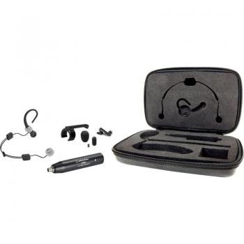 Audio-Technica BP892X MicroSet Omnidirectional Lavalier Microphone System, -43 dB, Black